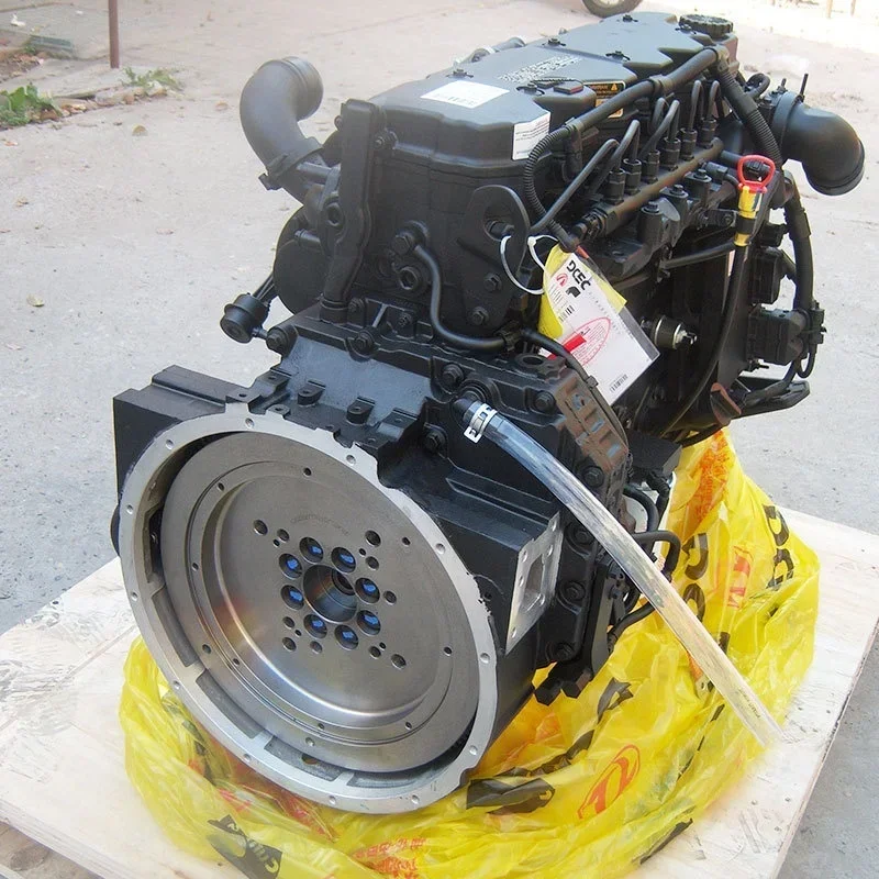 In-line 6-cylinder 4-stroke QSB6.7 Turbocharger Mechanical Dies El Engine Assembly For Marine Propulsion