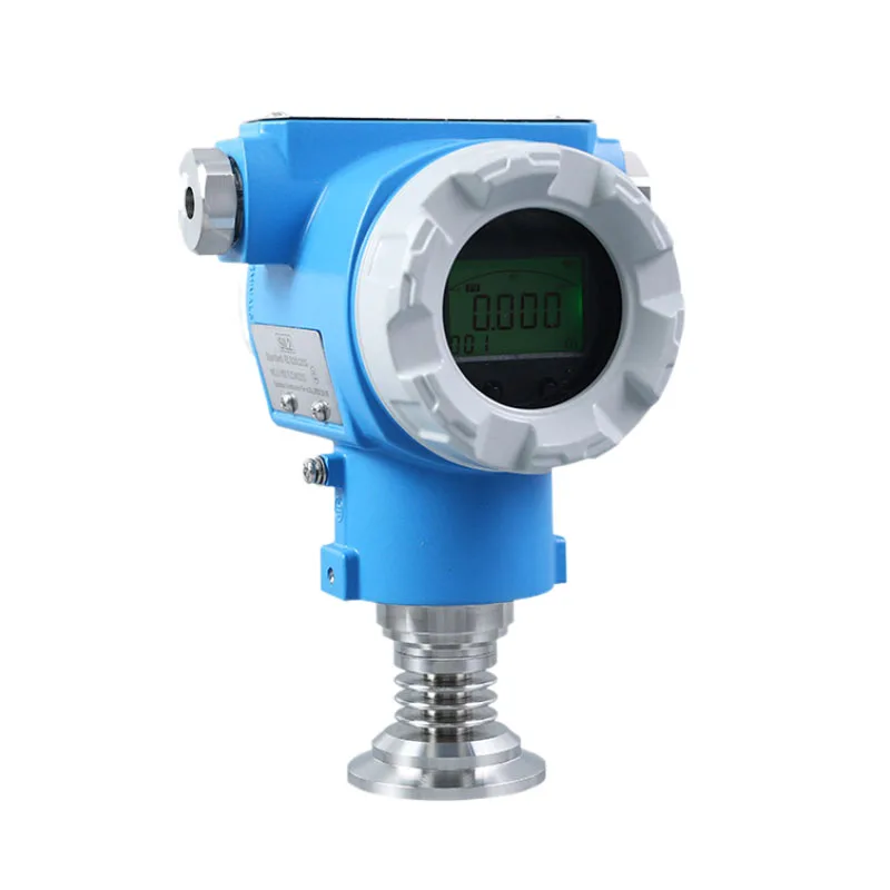 Sanitary Clamp Pressure Transmitter YW-130KF Anti-Corrosion Quick Installation Diffusion Silicon Pressure Sensor