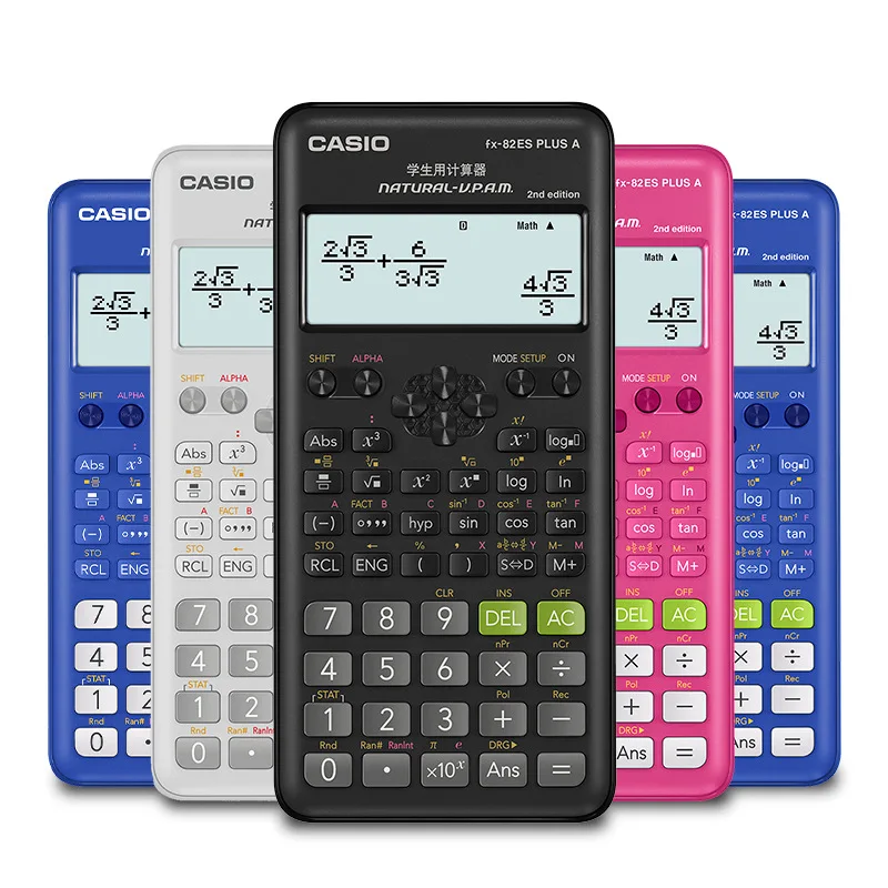 Calculadora de função científica Fx-82es Plus Um exame de estudante Calculadora de função multifuncional Contabilidade Cpa especial