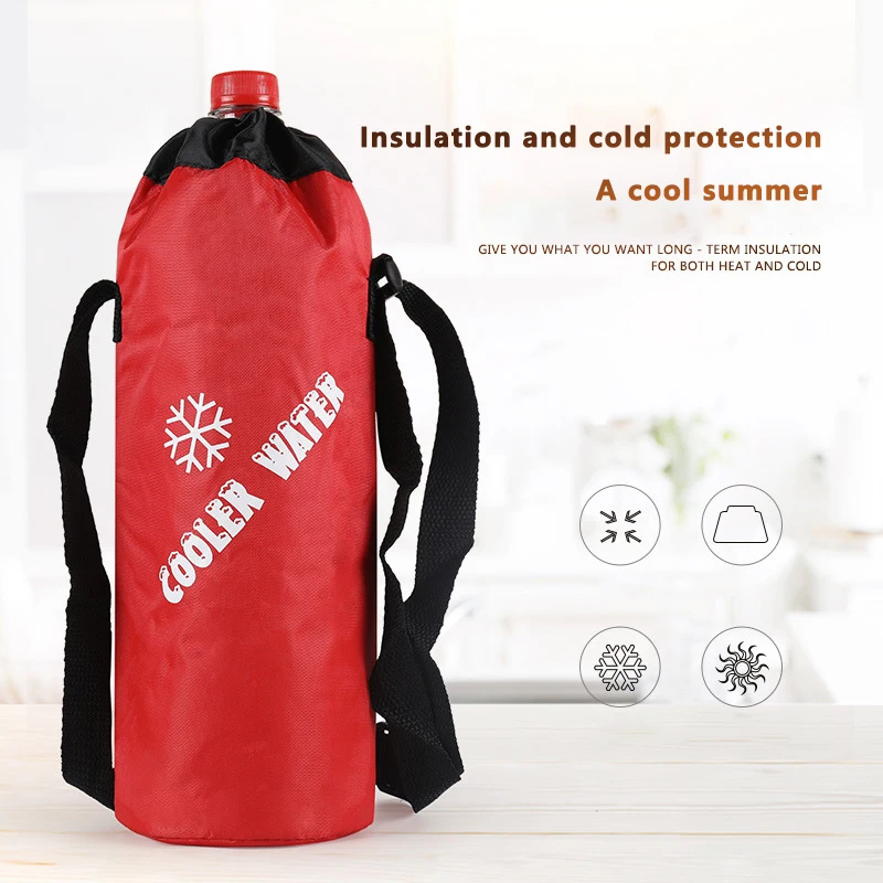 Bottle Warmer Insulation Bag Aluminum Film Insulation Cup Cover Water Kettle Oxford Cloth Circular IcePack Thermos Cover