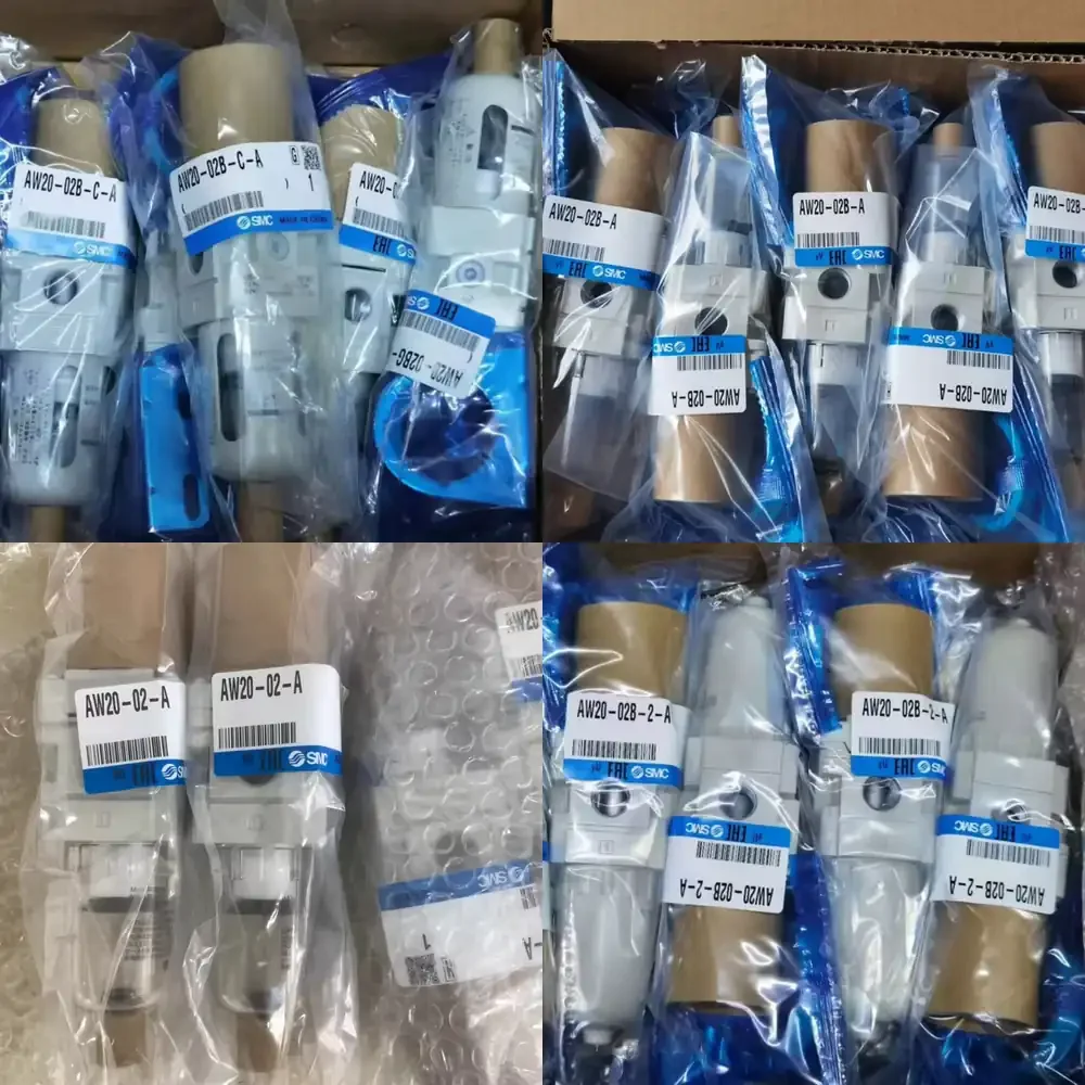 

SMC Original Pneumatic Parts Genuine Modular Type Filter Regulators (AW20-02-A/B AW20-02B-2-A/BC-2-A)