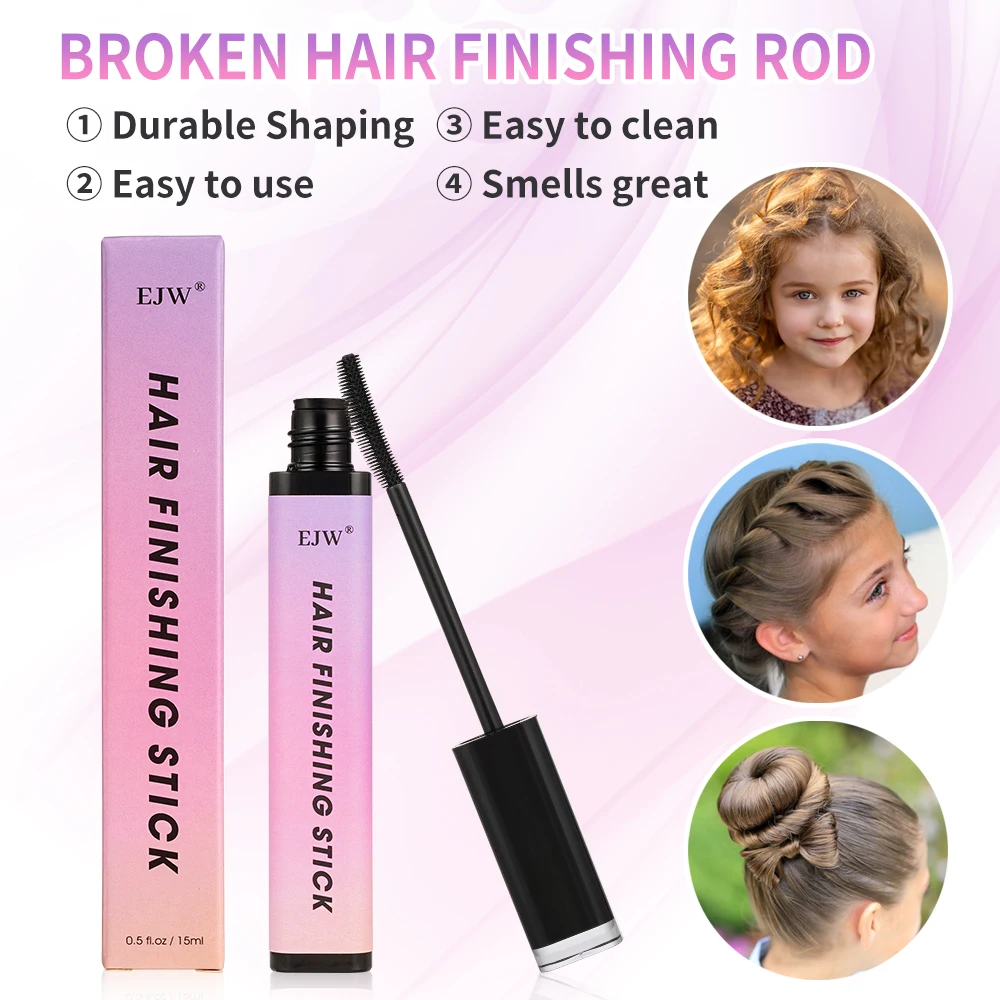 1pcs Broken Hair Feel Finishing Stick Hair Styling Wax-Easy to Apply,Frizz Control and Fresh Hold,Suitable for All Hair Types