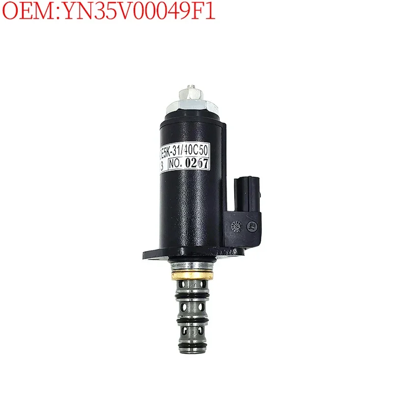 

Excavator Accessories For Kobelco SK260-8 Reverse Proportional Solenoid Valve YN35V00049F1 The New Construction Machinery Parts