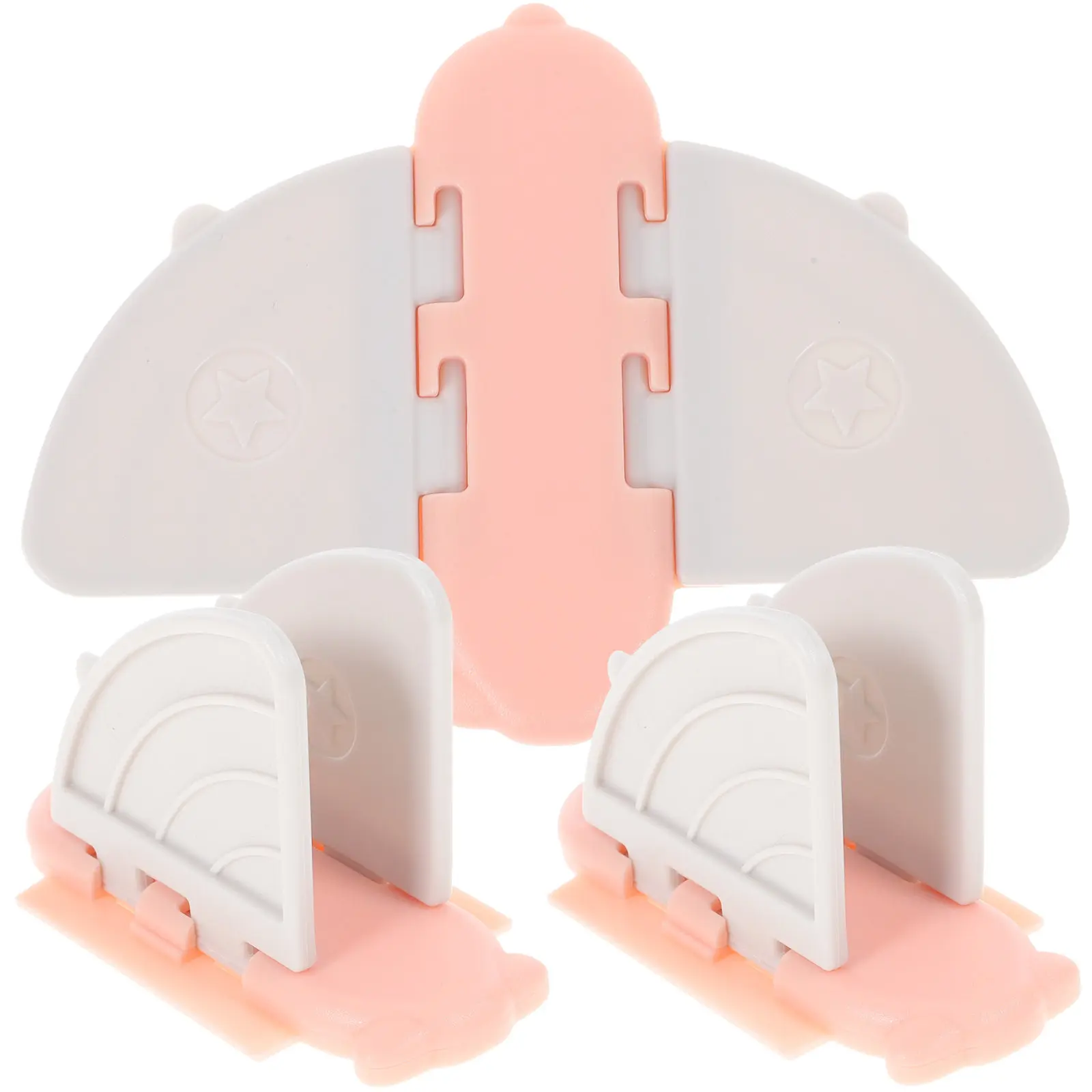 3pcs Proof ABS Child Safety Sliding Child Proof Door Cabinet Baby Window Locks For Children Window Safety Locks