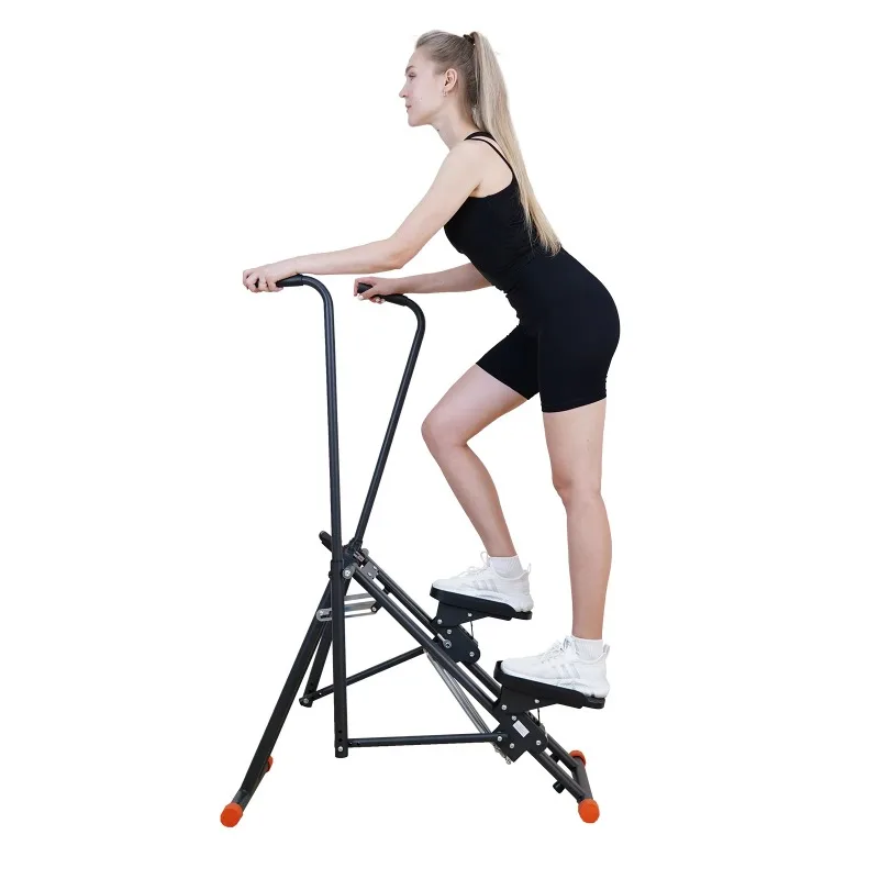 

Home Floor-Mounted Foldable Stair Stepper - Portable Sport Climbing Equipment, Compact Fitness Machine for Indoor Workouts