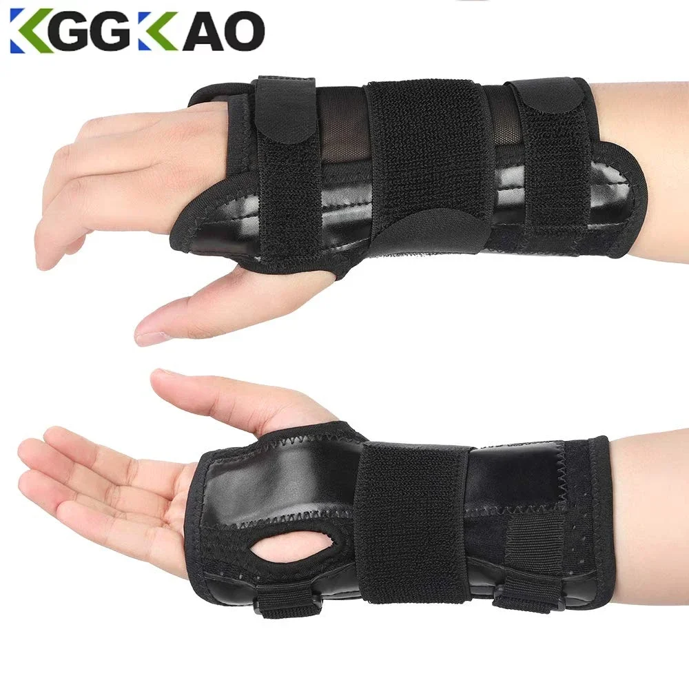 

1PCS Adjustable Wrist Brace Night Support for Carpal Tunnel, with Metal Splint, Hand Brace For Pain Relief, Injuries, Sprains