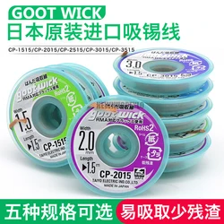 CP1515 CP2015 CP2515 CP3515 Original Goot Wick Soldering  Accessory Braided Copper Wire Desoldering  BGA Solder Remover