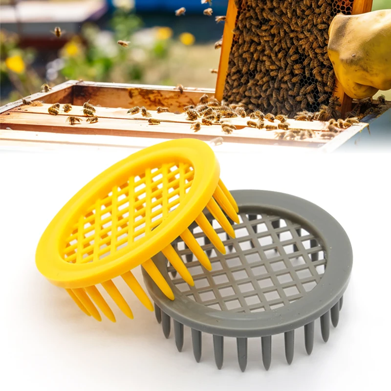 5/10 szt. Pszczelarska królowa klatka dla pszczół plastikowa igła typu łowienie łapacza komórki do pokoju pszczelarskiego