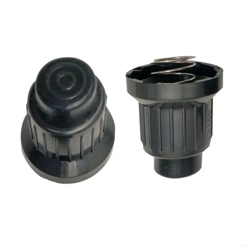 F19B 2pcs Igniters Replacement Caps with Spring Plastic Grill Ignition Knob Button
