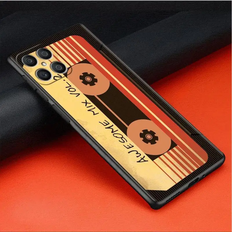 Casing kaset Retro Untuk Honor X8 X8a 90 X9a 8X 70 50 20 Magic5 Pro 9X P60 P50 hitam ponsel lembut Funda