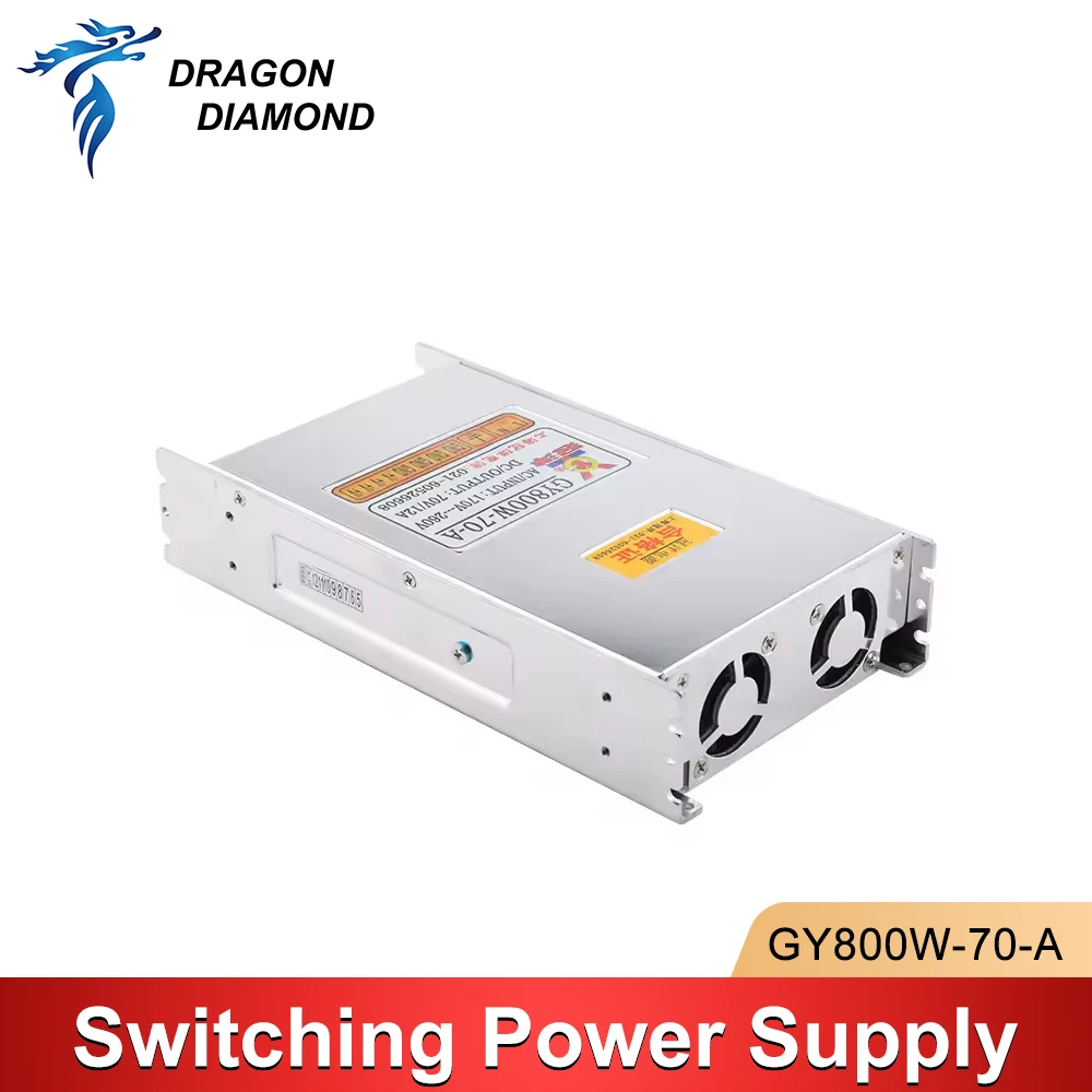 1PC Guanyang CNC Switch Power Supply GY800W-70-A Triple Output DC70V 12A for Laser Cutting and Engraving Machine