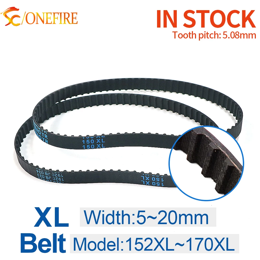 High Strength XL Series Belt Positive Drive 152XL 154XL 156XL 158XL 160XL 162XL 164XL Timing Belt Rubber Belt 5~20mm Width