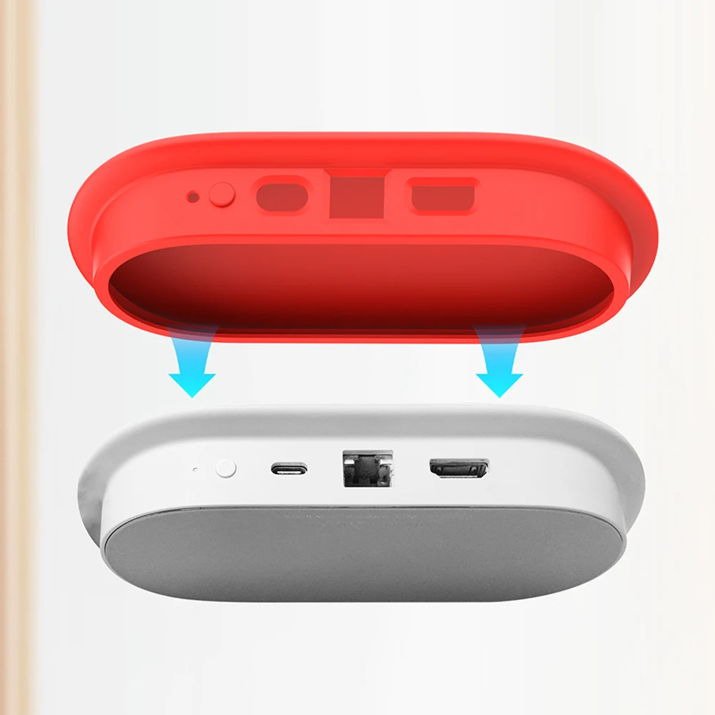 실리콘 보호 커버 안티 드롭 보호 케이스 보호 슬리브 Google TV 스트리머(4K) 콘솔용 소프트 실리콘 커버