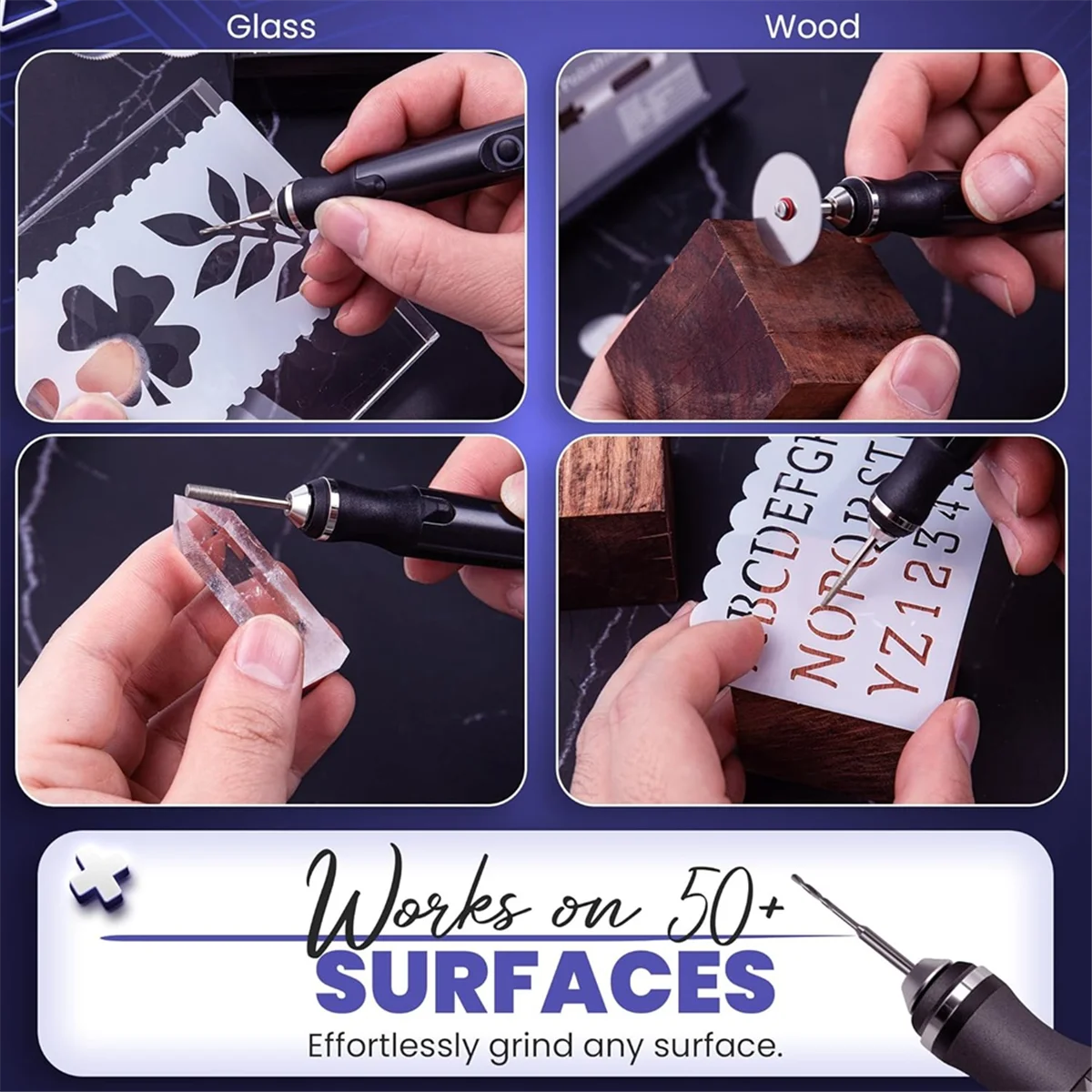 

Y31A Гравировальная ручка - Беспроводная портативная гравировальная бумажная ручка для художников, инструменты для полировки