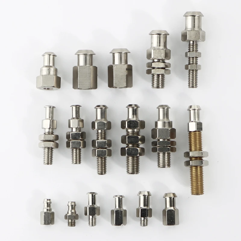 2026 Hot Sale EOAT Brass Nickel Plated Metal Bracket Manipulator Accessories Pneumatic Element for SMC Pneumatic Parts
