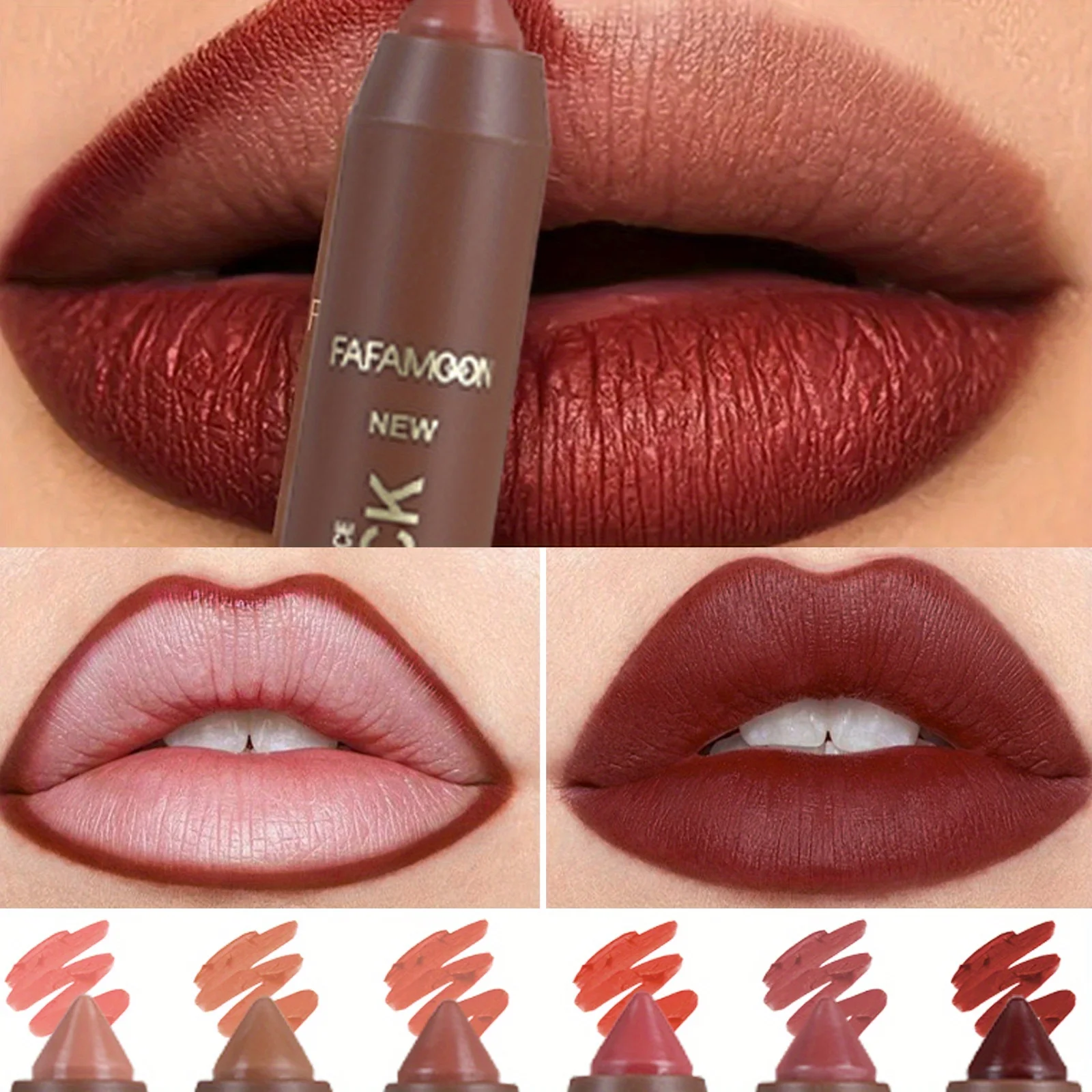 El delineador de labios mate que no se decolora sostiene el maquillaje durante mucho tiempo