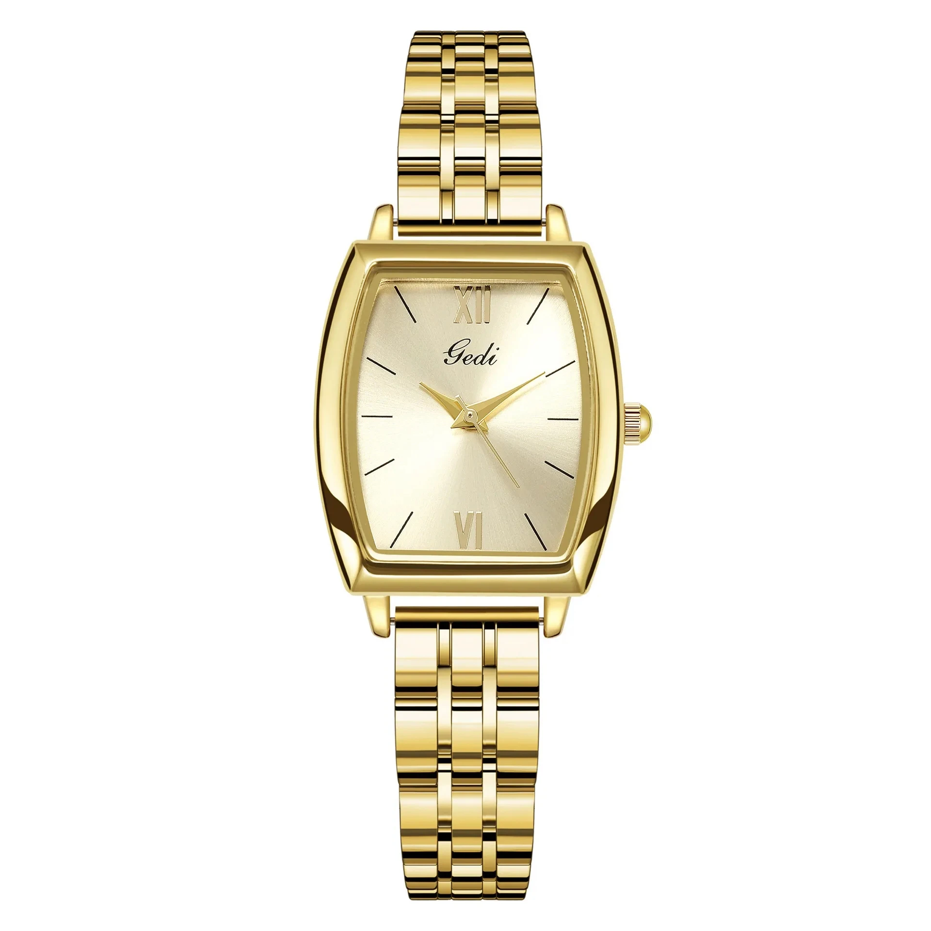 Simplicity Temperament Oval barrel shape Watch For women girl Chain watch strap watch Jewelry accessories