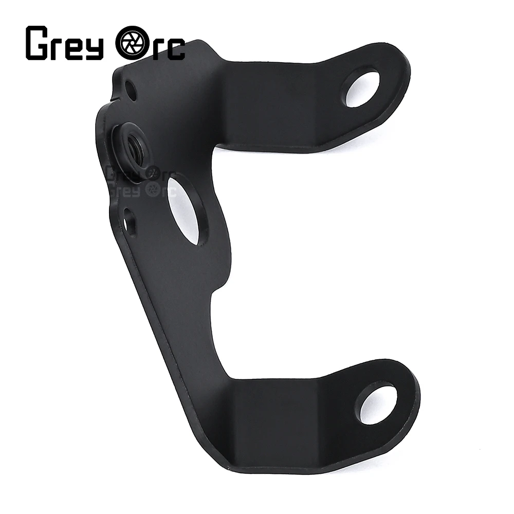 

Applicable For Kawasaki ZX 4R ZX 4RR headlight hood connecting frame black aluminum alloy fixing small bracket