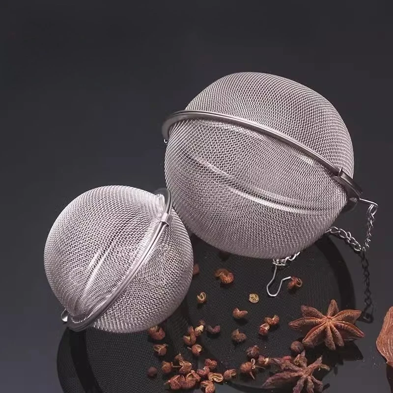 

LMM stainless steel braised seasoning ball soup stew meat spice box weibao tea ball