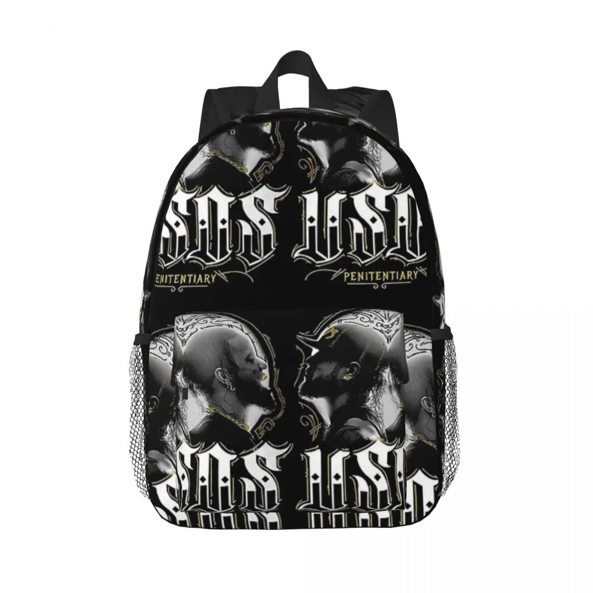 

WWE The Usos Penitentiary Аутентичный легкий повседневный школьный рюкзак с принтом для школы, улицы, покупок, офиса 15 дюймов