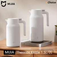 NUEVO Termo Mijia, Botella Aislada al Vacío para Bebidas Calientes/Frías, 1.5/2.0L 60oz, Cafetera, Dispensador de Agua Caliente y Té