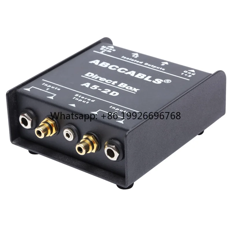Professional Audio Isolator 6.35 Anti-Interference Noise Canceller Signal Noise Filter Current Sound Audio Video Accessories