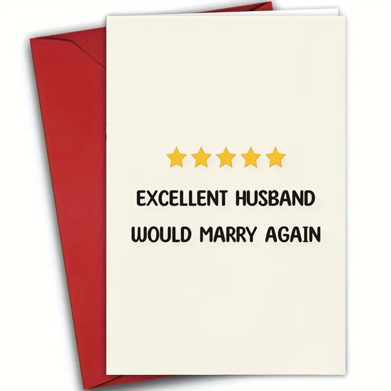 1PC Funny Happy Birthday Anniversary Card Cards For Men Him Husband 20th 30th 40th 50th 60th Birthday Gifts Greeting Card