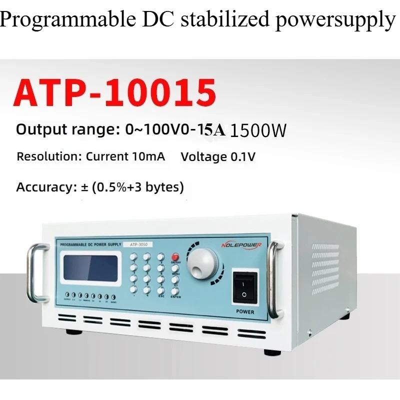 2025 New 1.8KW-12KW High Power Programmable DC Power Supply, Adjustable & Programmable for Industrial Use