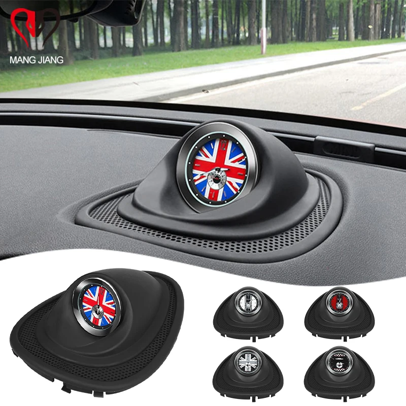 Car Clock Ornament For Mini Cooper One S F54 F55 F56 F57 For JCW Dashboard Interior Watch Cover Auto Accessories Decoration