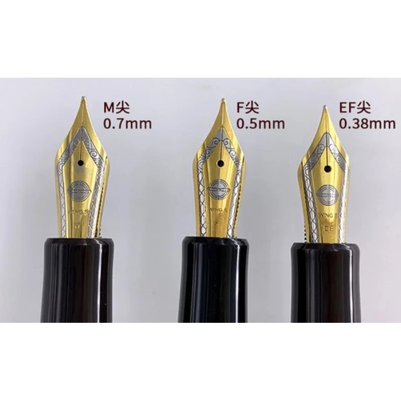 A+ Yongsheng 699 Vacuum Fountain Pen Transprent Blue Solid Section EF/F/M/Bent Nib