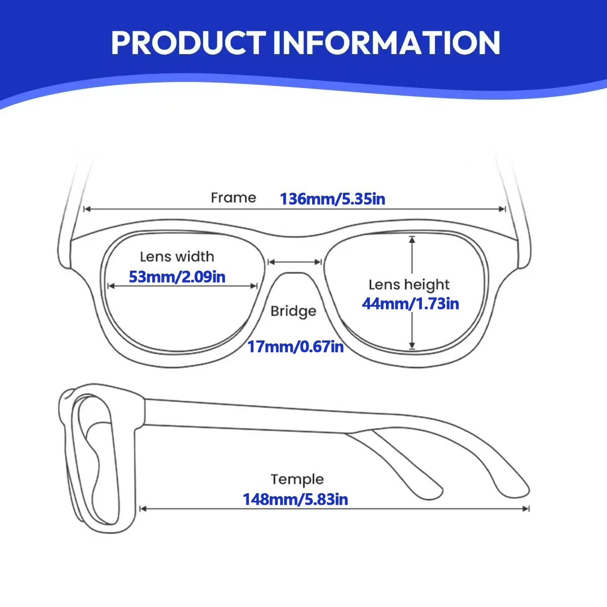 FYTOO Daily Stylish Cool Tea Square-Round Glasses Lightweight TR, Comfortable Durable, Top Gift.2517LC&K