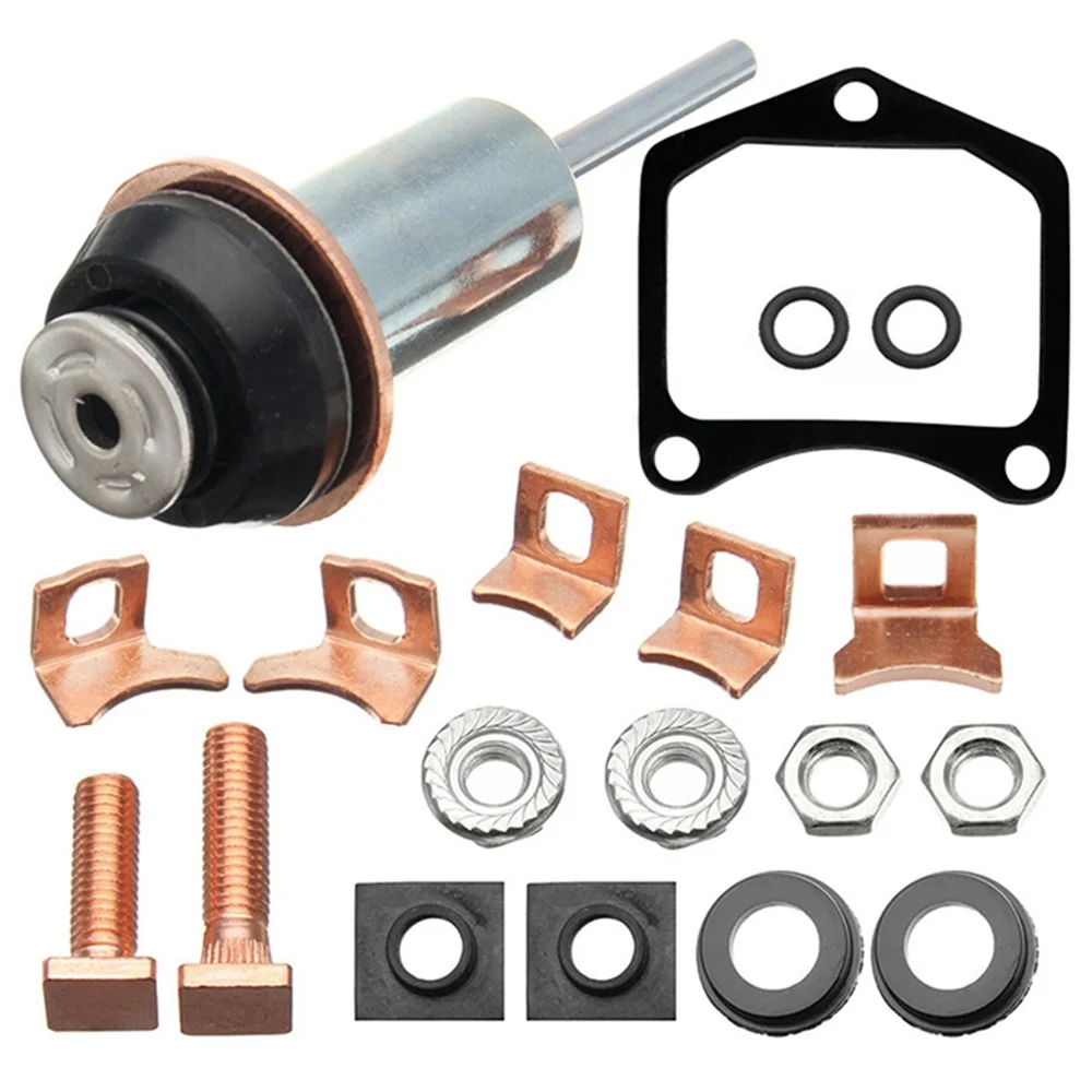 Starter Repair Rebuild Kit Solenoid Contact Plunger Set For Toyota Denso Subaru 028000-3600