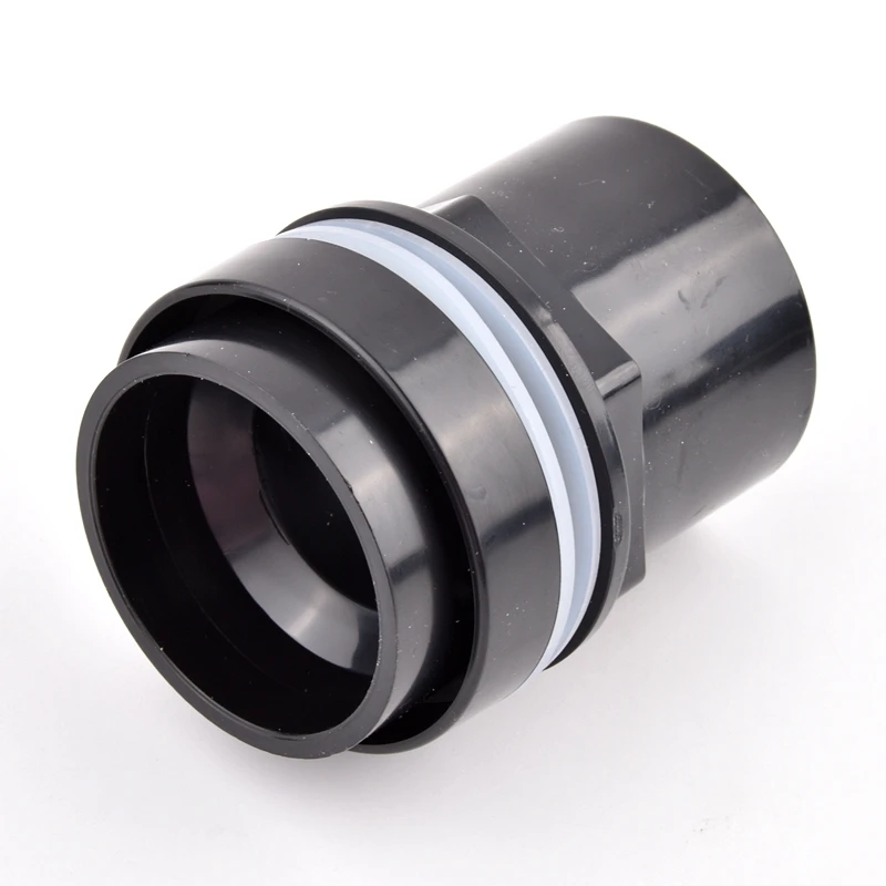 20~50mm Black PVC Pipe Connector for Aquarium