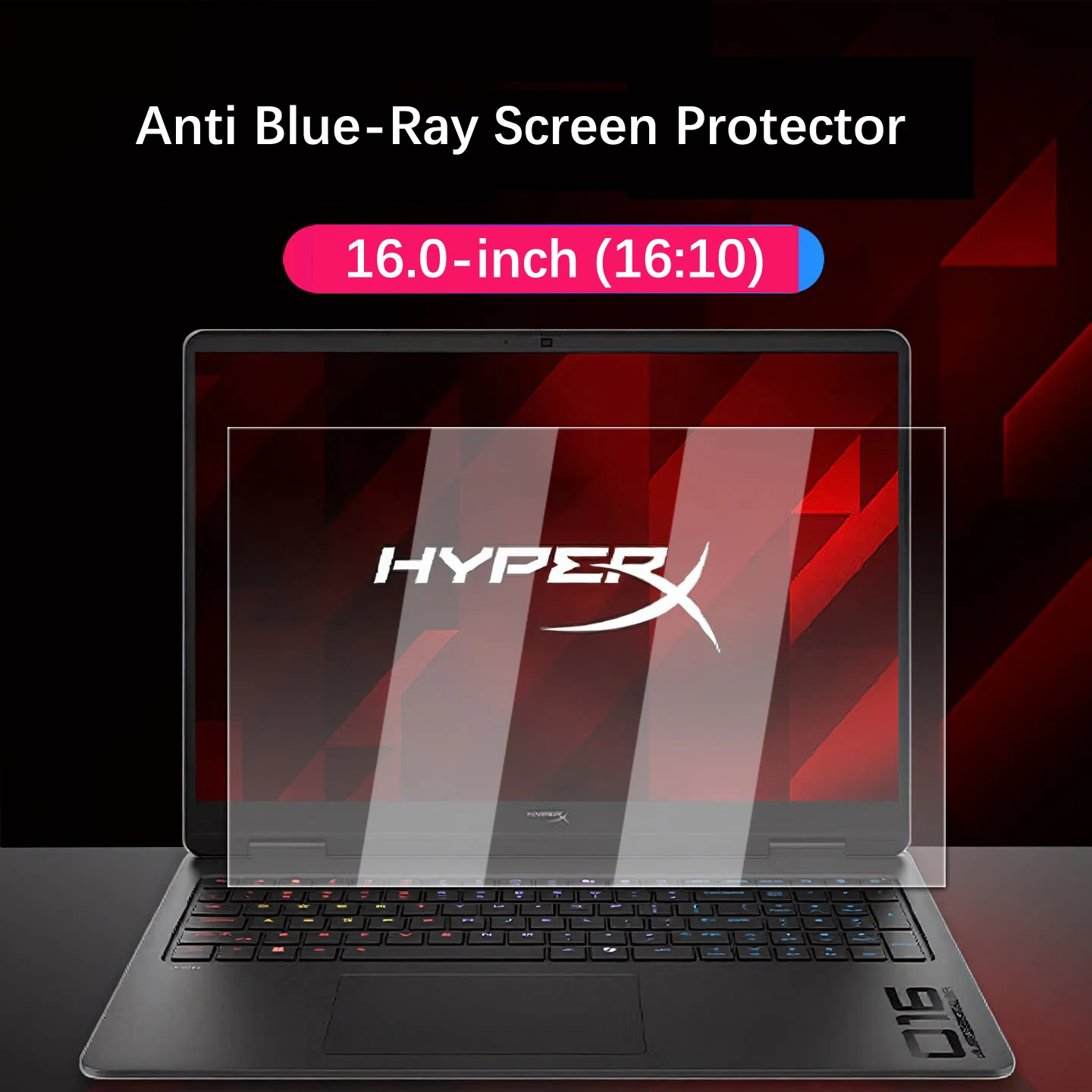 2X Anti Blue Light and Anti Glare Screen Protector for HP Hyperx OMEN Gaming Laptop Pro16 16-am2071TX/MAX 16-ah1027TX 16