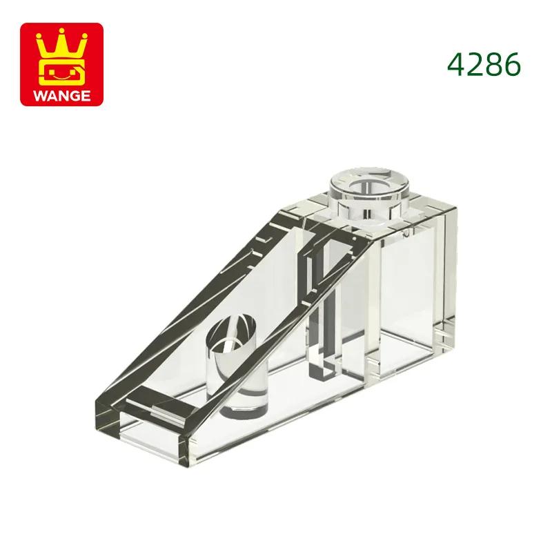 Wange 116 stks/partij 4286 1x3 Hellende Gebied Bouwstenen Moc Dak Accessoires Compatibel Met Schuine Bakstenen Kinderen Speelgoed Geschenk