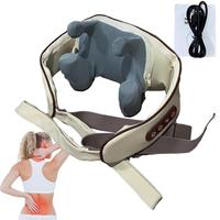 Neck Shoulder Massager Deep Tissue Shiatsu Back Massagers Pain Relief Electric Squeeze Muscles Massage