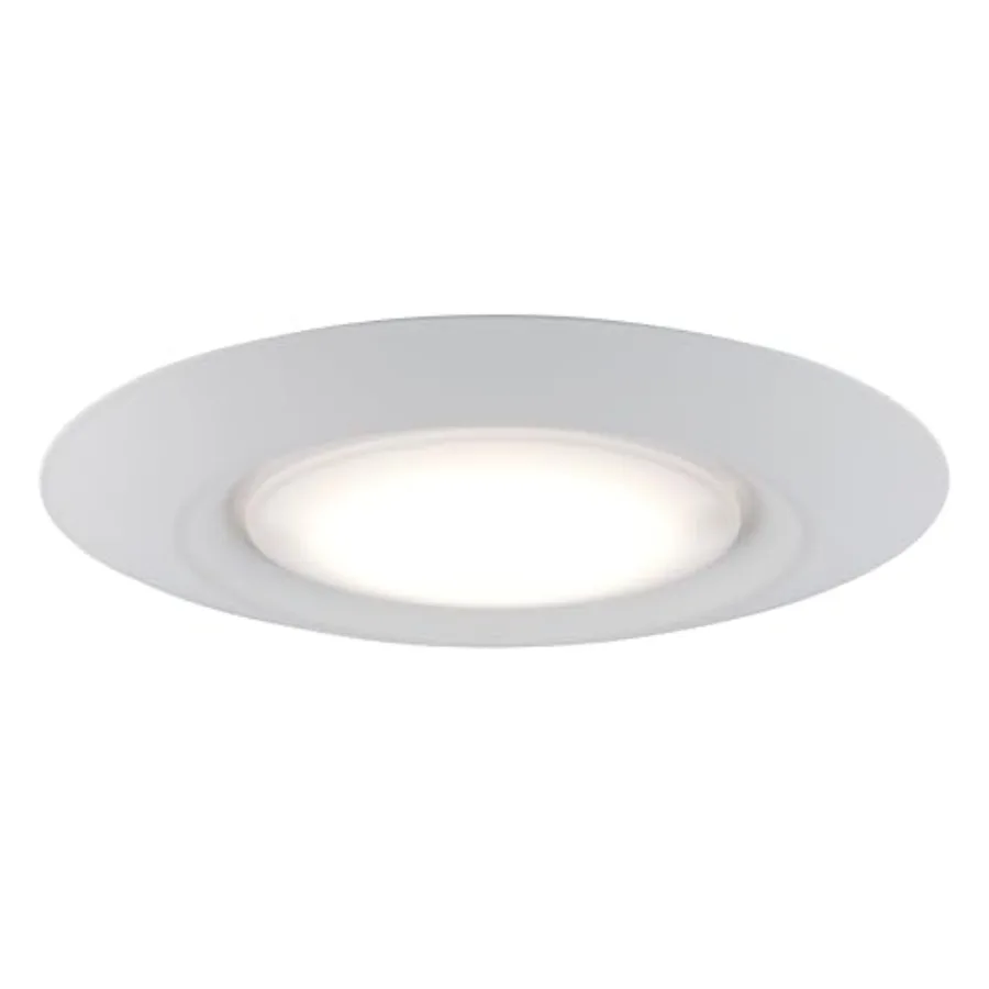 Lighting LED-30021-1 WH One Light LED Ceiling Flush Mount I in a White Finish I Modern Contemporary Light Fixture I