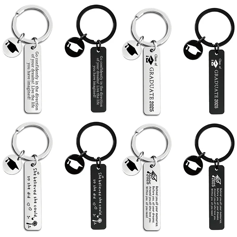 Брелок для выпускного сезона 2025, милый докторский брелок для ключей, памятный выпускной, креативные модные ювелирные изделия, подарки для студентов