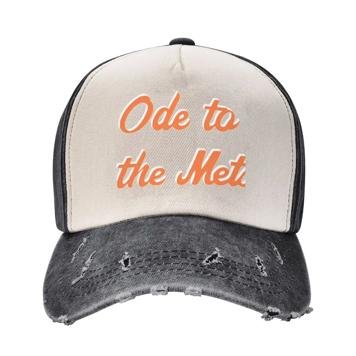 The Strokes 'Ode to the Mets' designCap Baseball Cap Anime Hat Fluffy Hat Custom Cap Female Men's