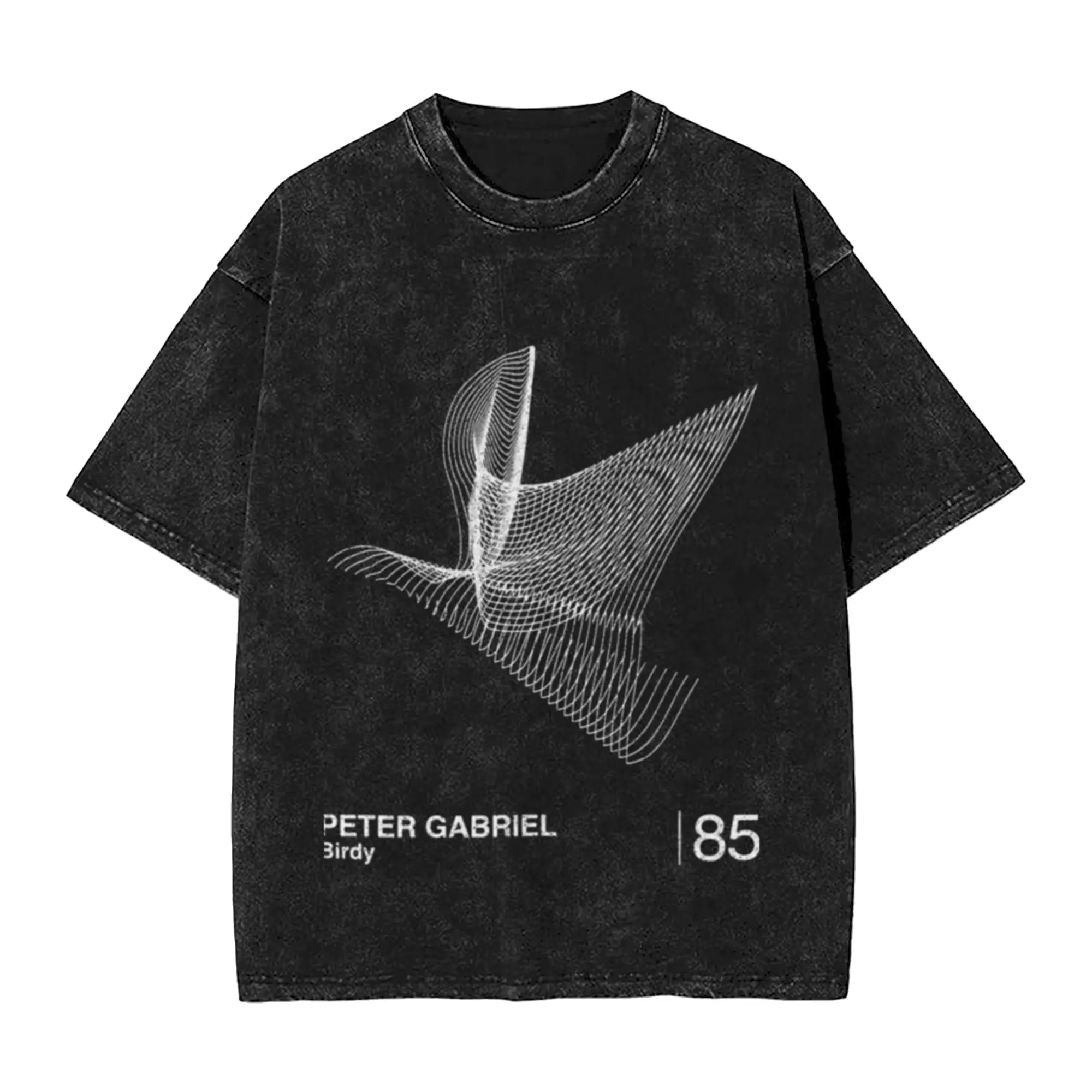 Peter Gabriel Peter Gabriel   Minimalist Graphic Design Fan Artwork  A Washed T Shirt Men's Women's Oversized Cotton Tees Tops