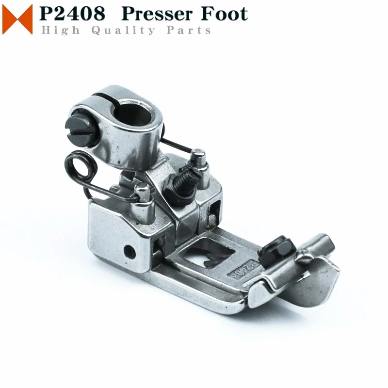 Prensatelas P2408 para máquina de coser Siruba F007E -W922, punto de cubierta (Flatlock), distancia de aguja de 6,0mm