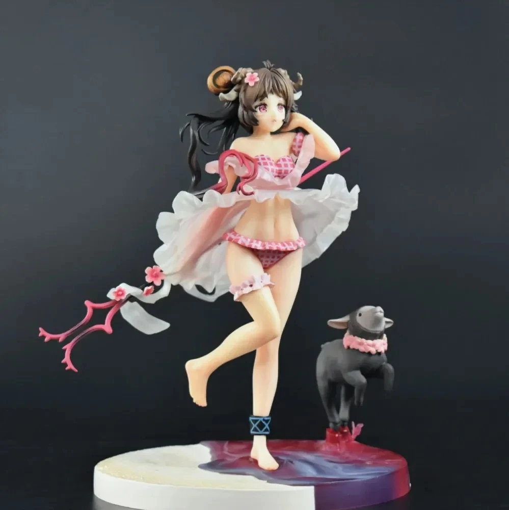 Arknights Eyjafjalla letnie płatki FA018 1/7 dziewczyny Anime figurka gra pcv zabawki figurki akcji 23cm