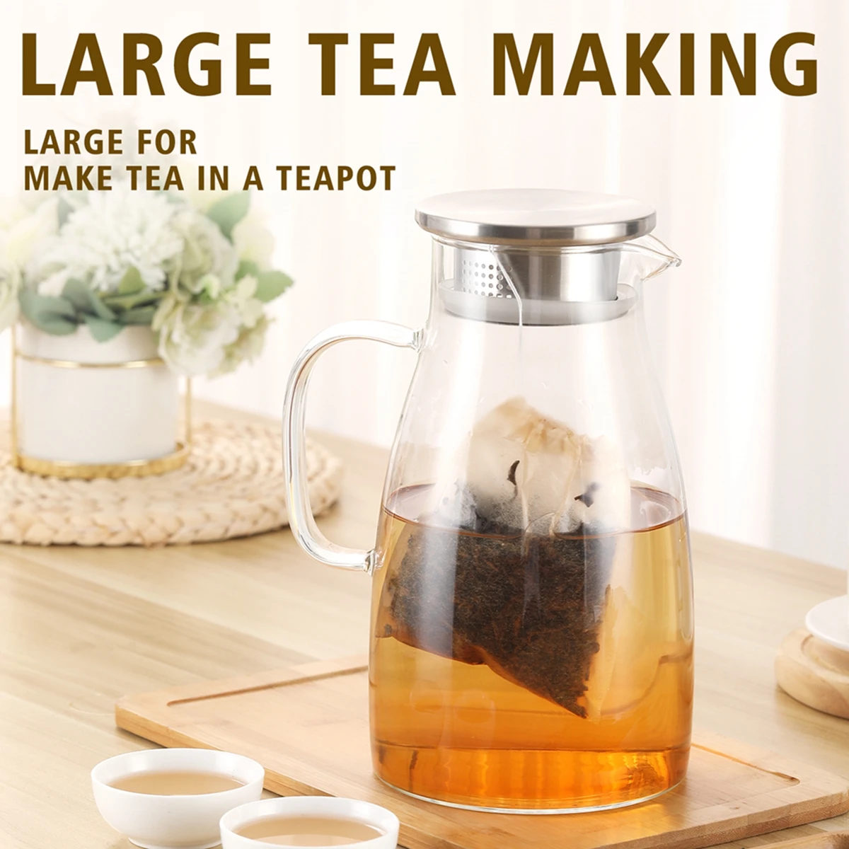 Disposable Unbleached Tea Filter Bags for Loose Tea Biodegradable Tea Bags Empty Wood Pulp Filter Paper Organic Tea Infuser Bag