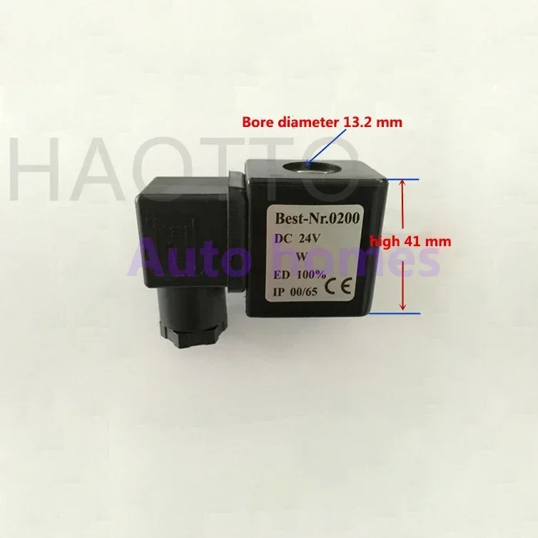 Full Copper Coil D1301X Solenoid Valve Coil High Quality Solenoid Valve 15VA/12W 24VDC 12V DC 220V AC 110V AC 2026 Year