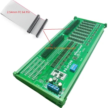 DC 7-27V 64CH Multifunction Modbus DI-DO Module Isolate Input Darlington Output for PLC Relay HMI IC Tester Industrial Control