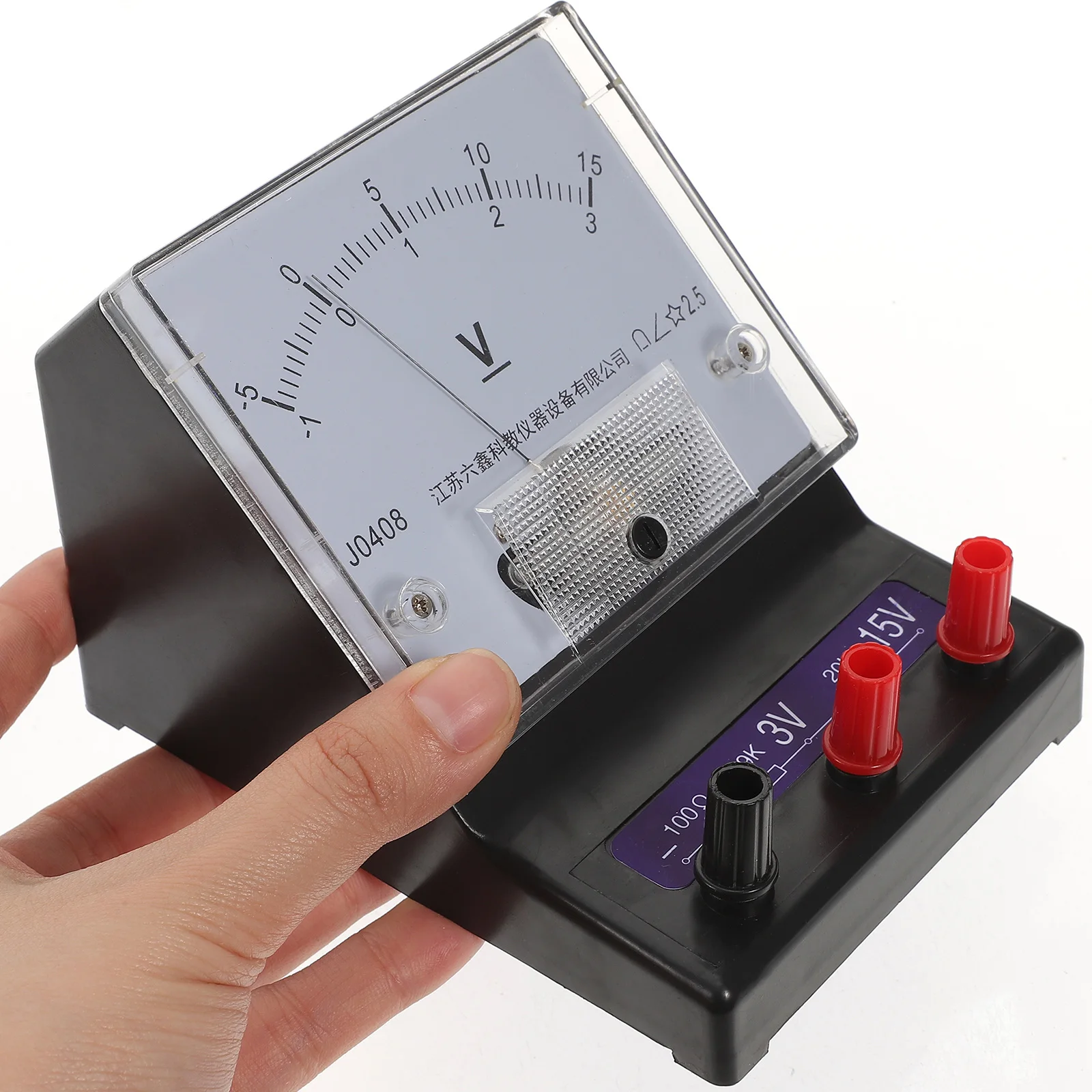 1Pcs 0-15V Voltmeter Physics Experimental Apparatus Robust Electricity Equipment for Enhancing Observation and Thinking Skills