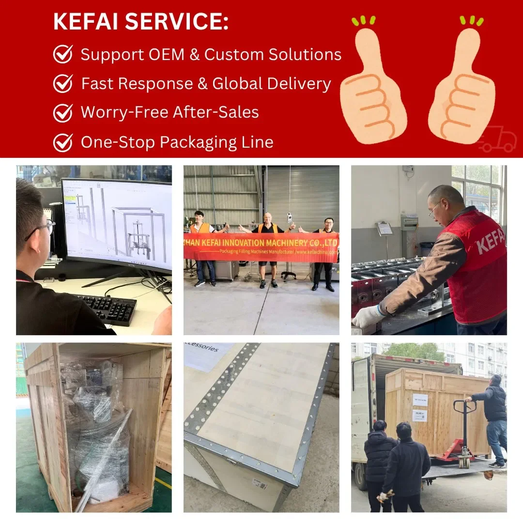 Kefai Automatic Granule Measuring Cup Coffee Bag Packing  hine for Volume Cup Filler