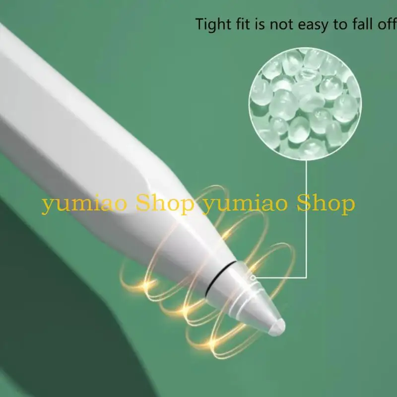 587B Multiple Device Silicone Fiber Tip Cover for Styluses Enhanceds Writing Experience in Meetings and Drawings