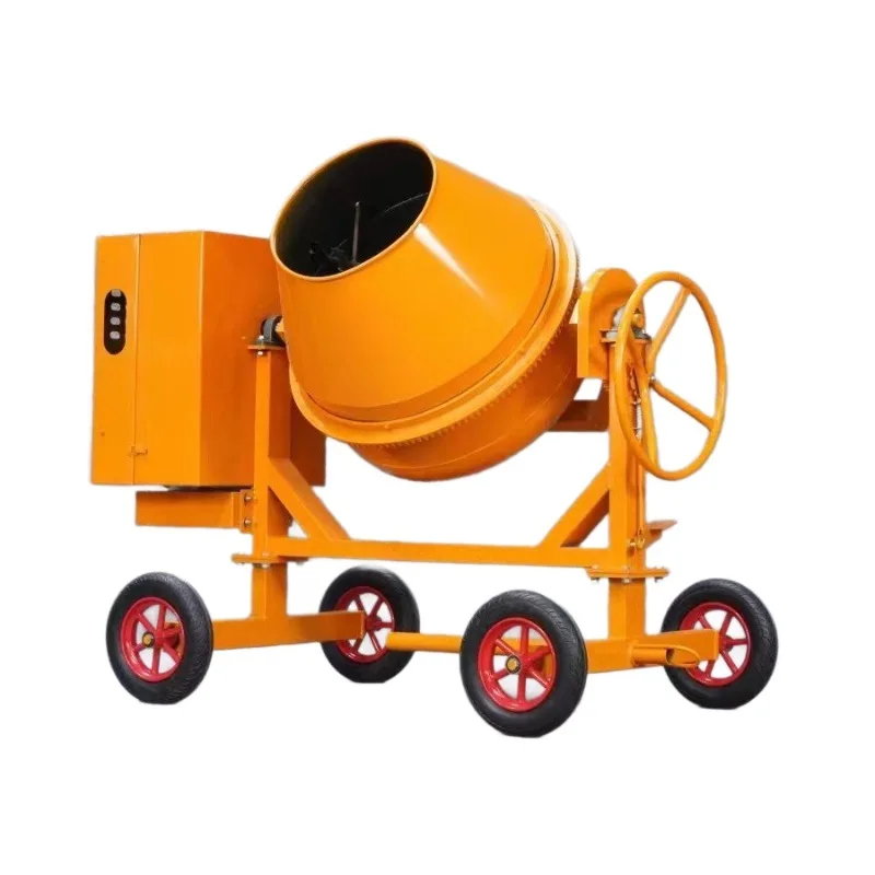 

Customised Vertical Petrol Diesel Powered Concrete Mixer Drum Shaped Large Cement Mortar Mixer