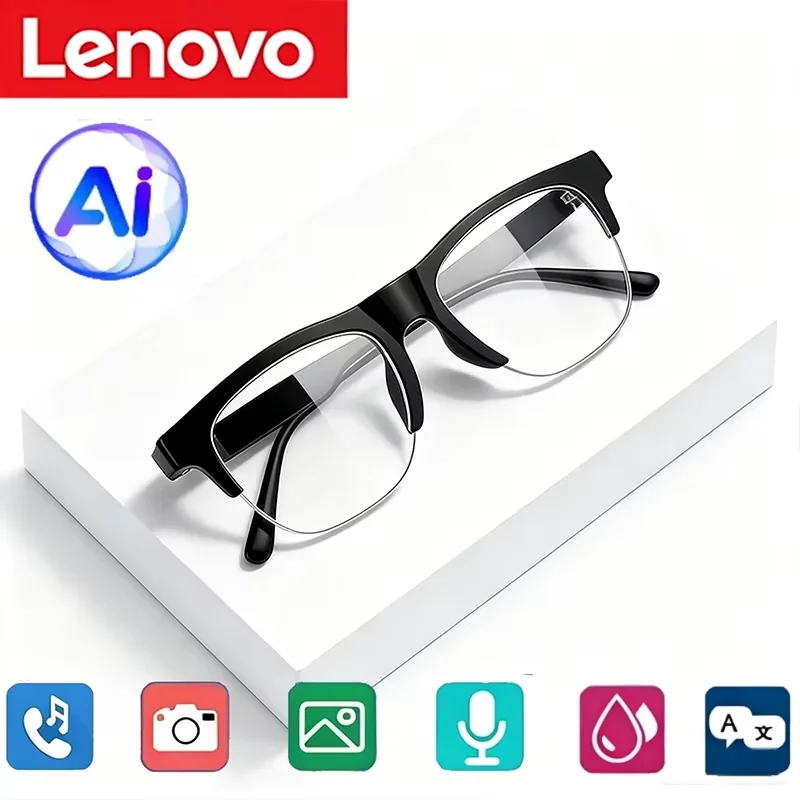 2027 Lenovo 8K Aufnahme AI Smart Kamera-Brille Freisprechfunktion Übersetzung AI-Chat Musik 2400MP Smart Sonnenbrille Elektronik – Detail 14